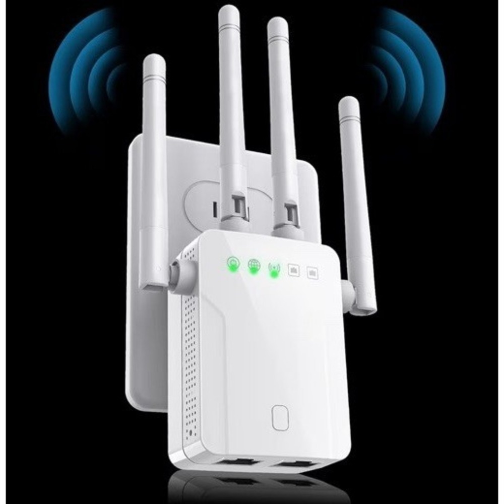 Long Range WiFi Extender 2025, Up to 35 Devices, 8290 sq.ft Signal Booster Home